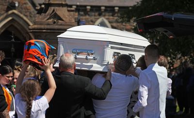 Priest warns of motorsport dangers at funeral of nine-year-old boy