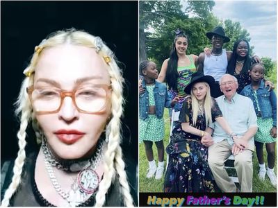 Madonna pays tribute to herself on Father’s Day: ‘Who’s the daddy?’