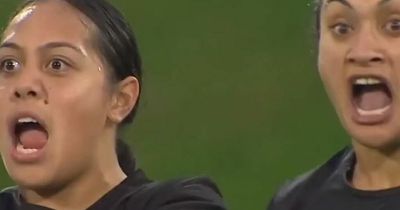 New Zealand women's haka 'one of the most incredible ever' as commentators stunned