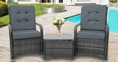 Amazon has up to 45% off BBQs and garden furniture - including a rattan bistro set