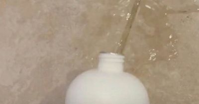 Mum shares no-scrubbing hack to get tile grout clean - after an accidental spill