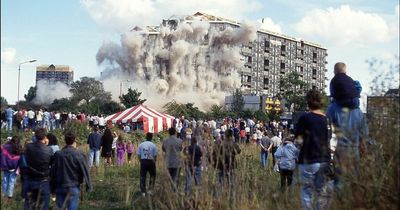 Unearthed Glasgow film shows tragic 1993 tower block blast that killed a female spectator