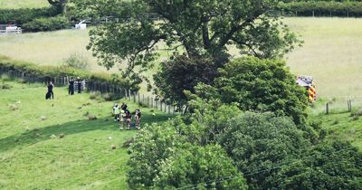 Two people confirmed dead after helicopter plunges into field in Yorkshire