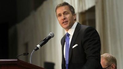 Eric Greitens' "RINO hunting" video removed from Facebook, warning added on Twitter