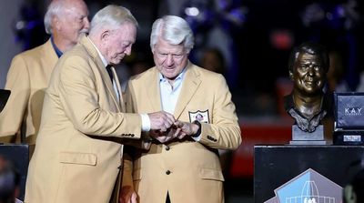 Jerry Jones Comments on Jimmy Johnson’s Ring of Honor Induction