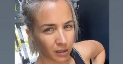 Ex Emmerdale star Gemma Atkinson blasts trolls who say intense work outs are to 'keep' partner Gorka Marquez