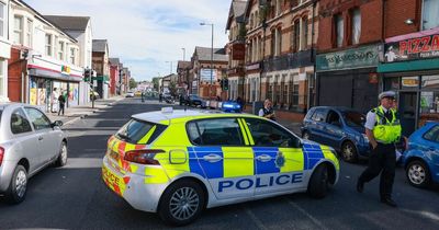 Major road closed by police as man hurt in motorbike crash
