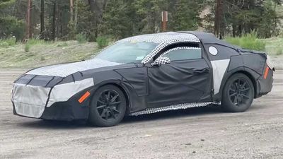 2024 Ford Mustang Spy Video Catches Pony Car At High Altitude