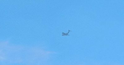 Military Airbus spotted over Tyntesfield this afternoon