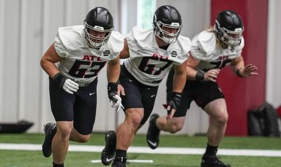 Falcons’ offensive line ranked 28th overall by Pro Football Focus