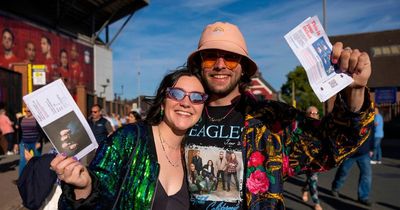Thousands of Eagles fans at Anfield for epic 50th anniversary show