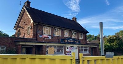 Four fire engines called to tackle derelict pub blaze in Wythenshawe