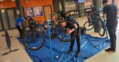 New project in Shotts provides youngsters with bike maintenance skills