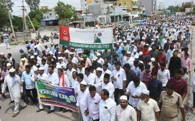 All-party peace march taken out in Kurnool; arrest of Nupur, Naveen sought
