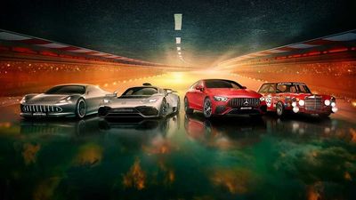 Mercedes-AMG Celebrates 55th Anniversary With Cars And Stars