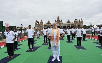 Yoga brings peace to our universe, says PM Modi