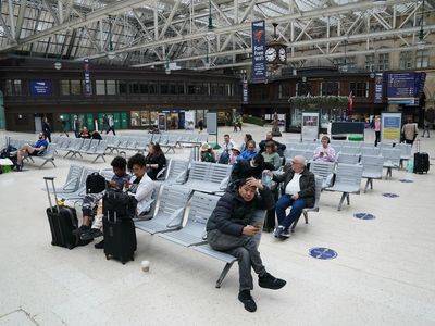 Train strike - live: Victoria and Waterloo stations deserted as UK grinds to halt