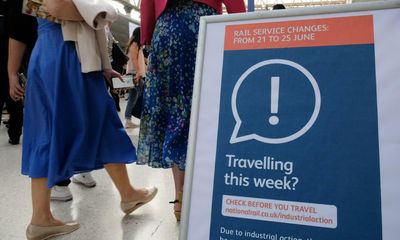 Rail strikes: passengers face disruption as Britain’s biggest walkout in decades begins