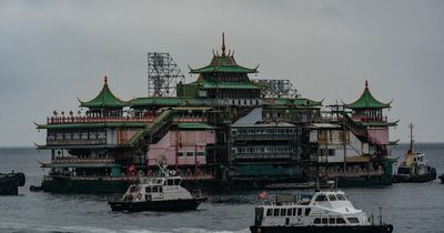 Hong Kong’s famous Jumbo Floating Restaurant has sunk in the South China Sea