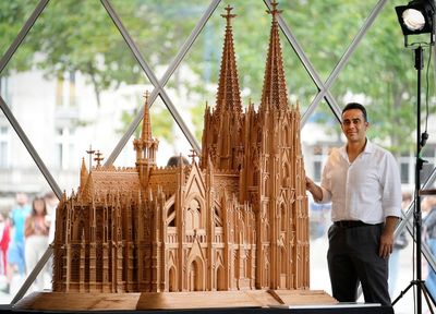 'A dear friend': Syrian carves model of Cologne cathedral