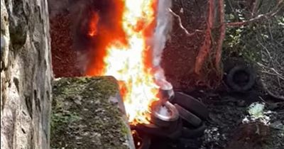 Councillor claims fly-tipping is to blame for fires in Lanarkshire village