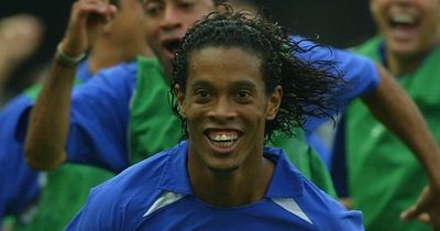 Ronaldinho's explanation for "fluke" goal that broke England hearts at 2002 World Cup