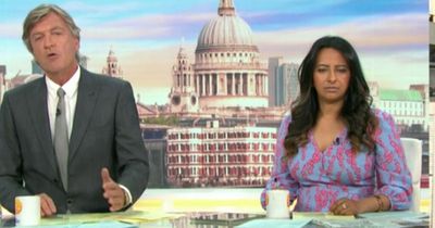 ITV Good Morning Britain viewers 'cringe' over Richard Madeley's first question to guest over rail strikes