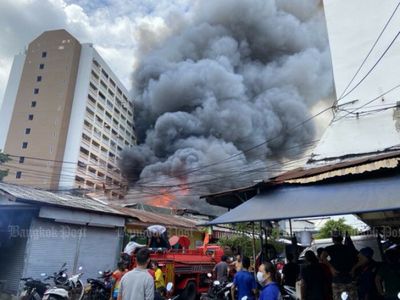 Many houses destroyed in community fire