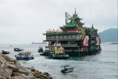 Hong Kong’s iconic Jumbo Floating Restaurant sinks at sea