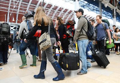 Train strikes: Glastonbury revellers arrive at festival two days early to dodge rail chaos