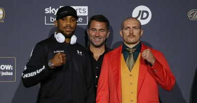 Anthony Joshua vs Oleksandr Usyk 2 press conference start time and live stream