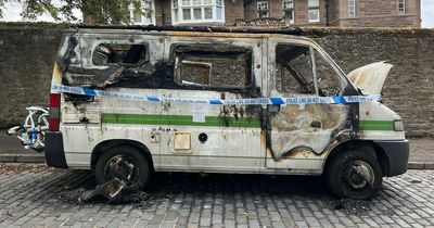 Scots veterans' home in firebomb attack as vandals torch campervan outside building