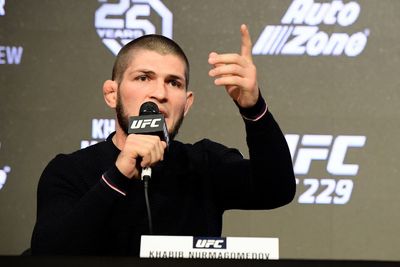 Khabib Nurmagomedov would stop Israel Adesanya in three rounds at middleweight, claims manager