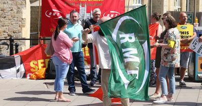 Rail strikes: Bristol reacts as staff form picket line around Temple Meads Station
