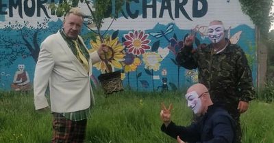 Sex Pistols star John Lydon plants his first tree with Belfast's Phantom Planters