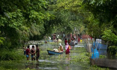 ‘Like a scene from Titanic’: floods in Assam submerge entire villages