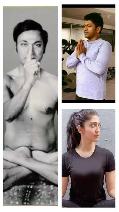 Kannada Actors Tryst With Yoga