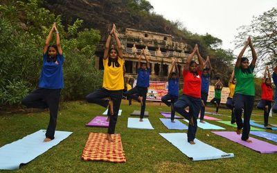 Andhra Pradesh: International Yoga Day celebrated with fervour