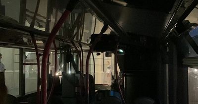 First Bus passengers 'locked' on board as driver abandons bus