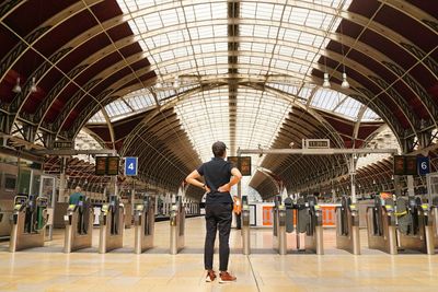 ‘More pigeons than people’: Empty train stations across the UK as rail strike cripples services