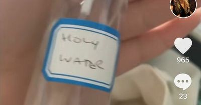Scots woman finds holy water in suitcase after bag mix-up on train