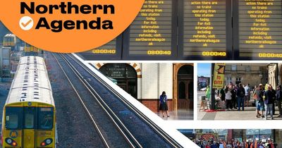 The Northern Agenda: Deserted stations and busy picket lines as rail strike grips North