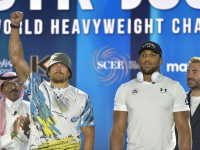 Joshua vs Usyk press conference LIVE: Latest updates as heavyweights face off ahead of rematch