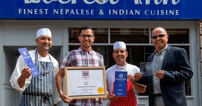Delight for staff and customers as Perth's Everest Inn is named Curry Restaurant of the Year