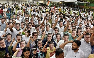 Congress stages dharna as ED questions Rahul for fifth day