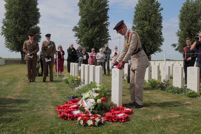 Unknown soldier no more: World War I gravestone gets a name