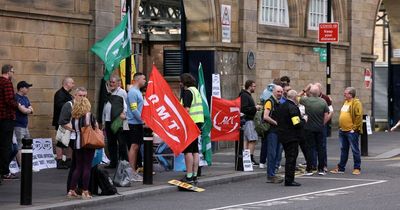 'We're not going to stand for it' - RMT workers striking on Newcastle Central Station picket line determined to win pay and jobs row