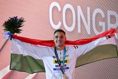 Local star Milak shines but Dressel withdraws from two swimming finals