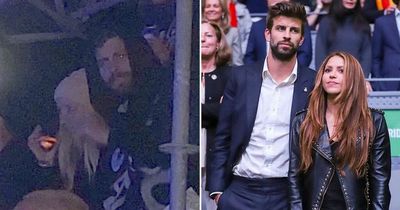 "Loser" Gerard Pique pictured with mystery woman in revenge snap taken by furious mum