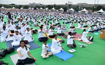 Breathe and bend: Hyderabad goes gaga over yoga